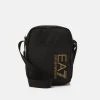 EA7 Emporio Armani TRAIN CORE POUCH BAG SMALL MAN'S POUCH BAG UNISEX Sac Bandoulière Black