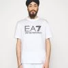 EA7 Emporio Armani Homme T Shirt Imprimé White
