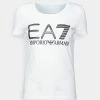 EA7 Emporio Armani T Shirt Imprimé White Femme