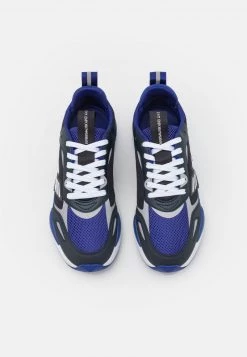 EA7 Emporio Armani UNISEX Baskets Basses Multi Coloured/blue/black -EA7 Emporio Armani Soldes Magasin 38a55559398845d2b350b37d161fd87a