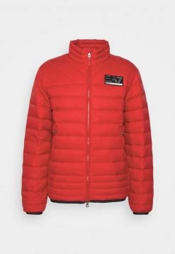 EA7 Emporio Armani Veste D'hiver Red Homme -EA7 Emporio Armani Soldes Magasin 39f99ba501c248e8b16f7f2ef027ab76
