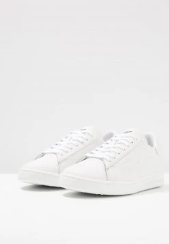 EA7 Emporio Armani UNISEX Baskets Basses White -EA7 Emporio Armani Soldes Magasin 3d210cbedc7248f2b3c05533a32b330f