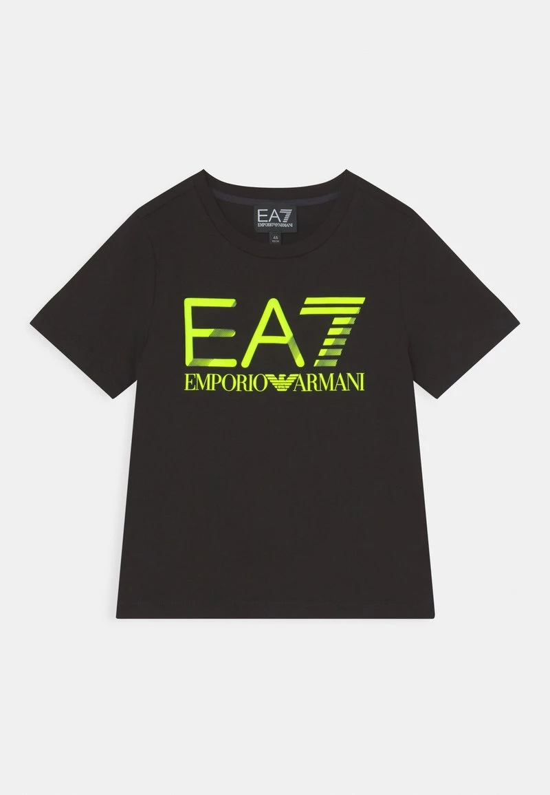EA7 Emporio Armani Enfant T Shirt Imprimé Black 1 EA7 Emporio Armani Enfant T Shirt Imprimé Black