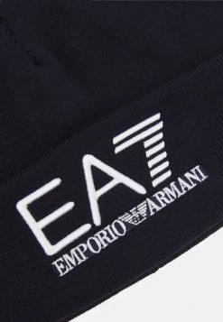 EA7 Emporio Armani UNISEX Bonnet Blue Nights -EA7 Emporio Armani Soldes Magasin 401dde5956d540af967c8b48b1394254