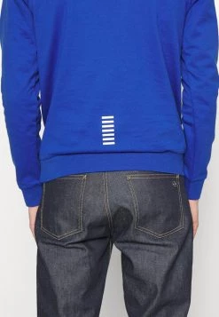 EA7 Emporio Armani Homme Sweat à Capuche Royal Blue -EA7 Emporio Armani Soldes Magasin 41a2e5a93aa049588d1ba6cf201fc960