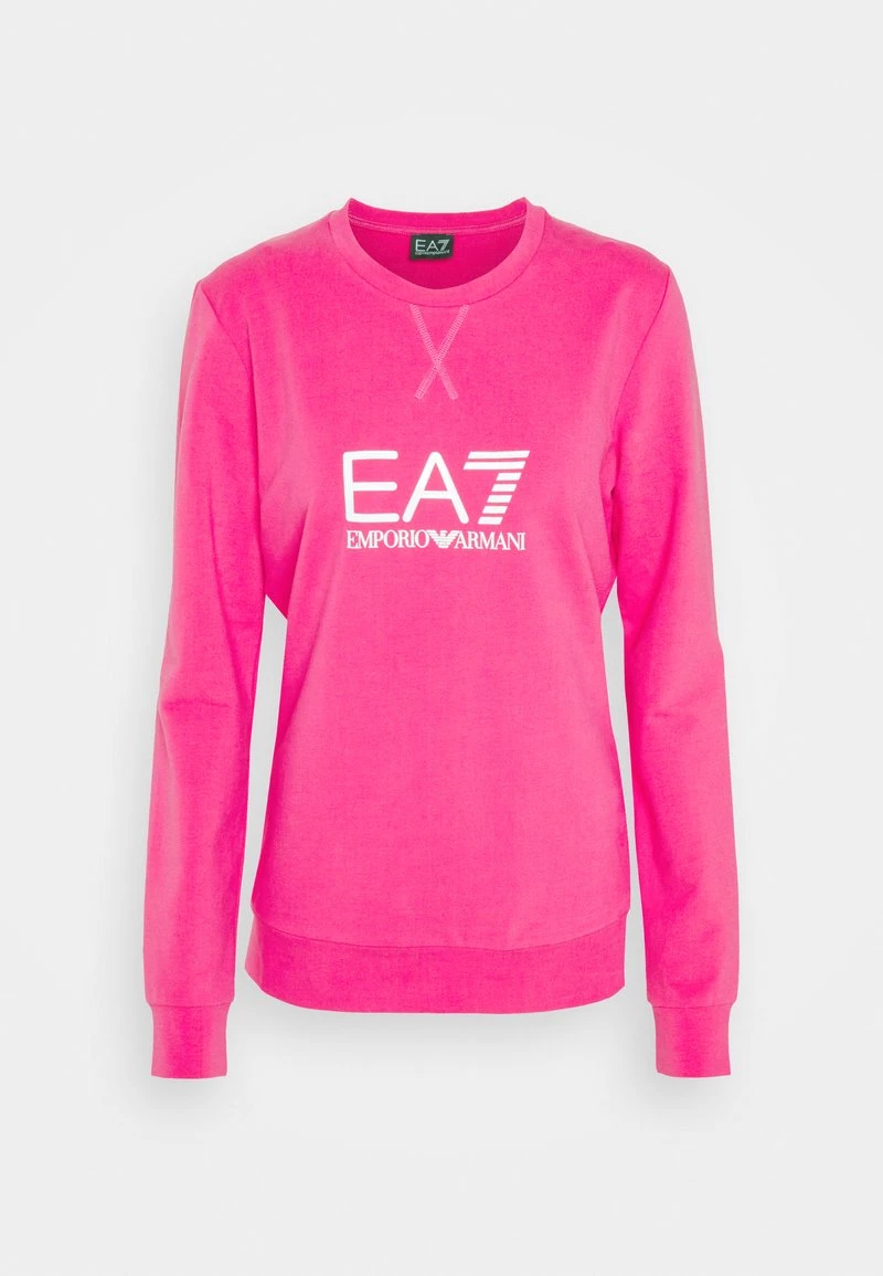 EA7 Emporio Armani Femme Sweatshirt Pink 5 EA7 Emporio Armani Femme Sweatshirt Pink – Image 5