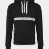 EA7 Emporio Armani Homme Sweat à Capuche Anthracite/white