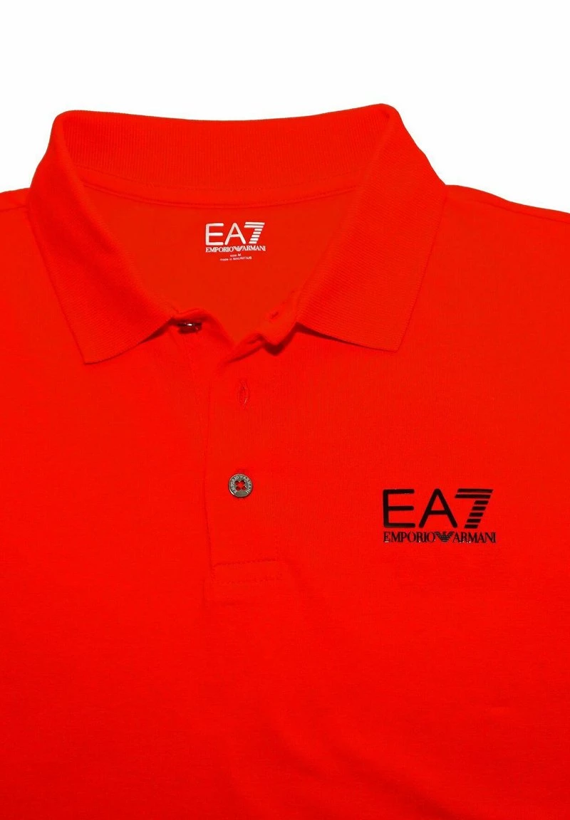 EA7 Emporio Armani Homme Polo Rot 3 EA7 Emporio Armani Homme Polo Rot – Image 3