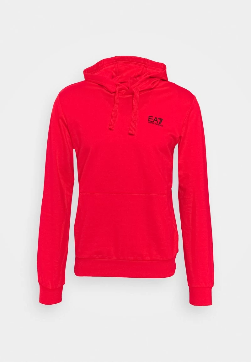 EA7 Emporio Armani Sweat à Capuche Red Homme 4 EA7 Emporio Armani Sweat à Capuche Red Homme – Image 4