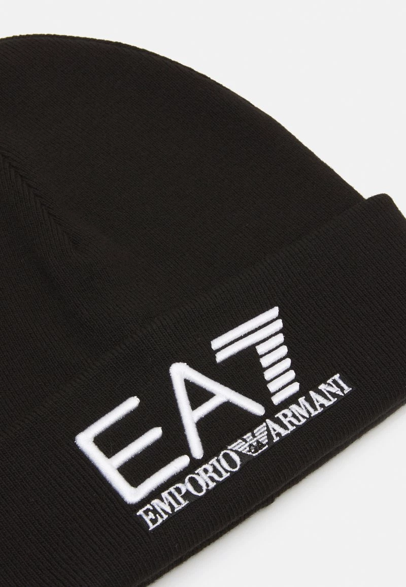 EA7 Emporio Armani UNISEX Bonnet Black 5 EA7 Emporio Armani UNISEX Bonnet Black – Image 5