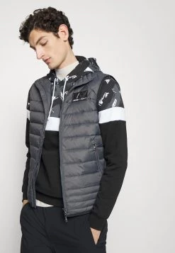 EA7 Emporio Armani Homme Veste Sans Manches Dark Grey/silver 9 EA7 Emporio Armani Homme Veste Sans Manches Dark Grey/silver -EA7 Emporio Armani Soldes Magasin 48aebae1da124f29a012be59c0f9fb90