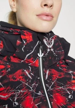 EA7 Emporio Armani Veste De Ski Fancie Red Femme -EA7 Emporio Armani Soldes Magasin 493cd6d0816643fd8b008fbcfa8f0598