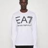 EA7 Emporio Armani Homme T Shirt à Manches Longues White/black
