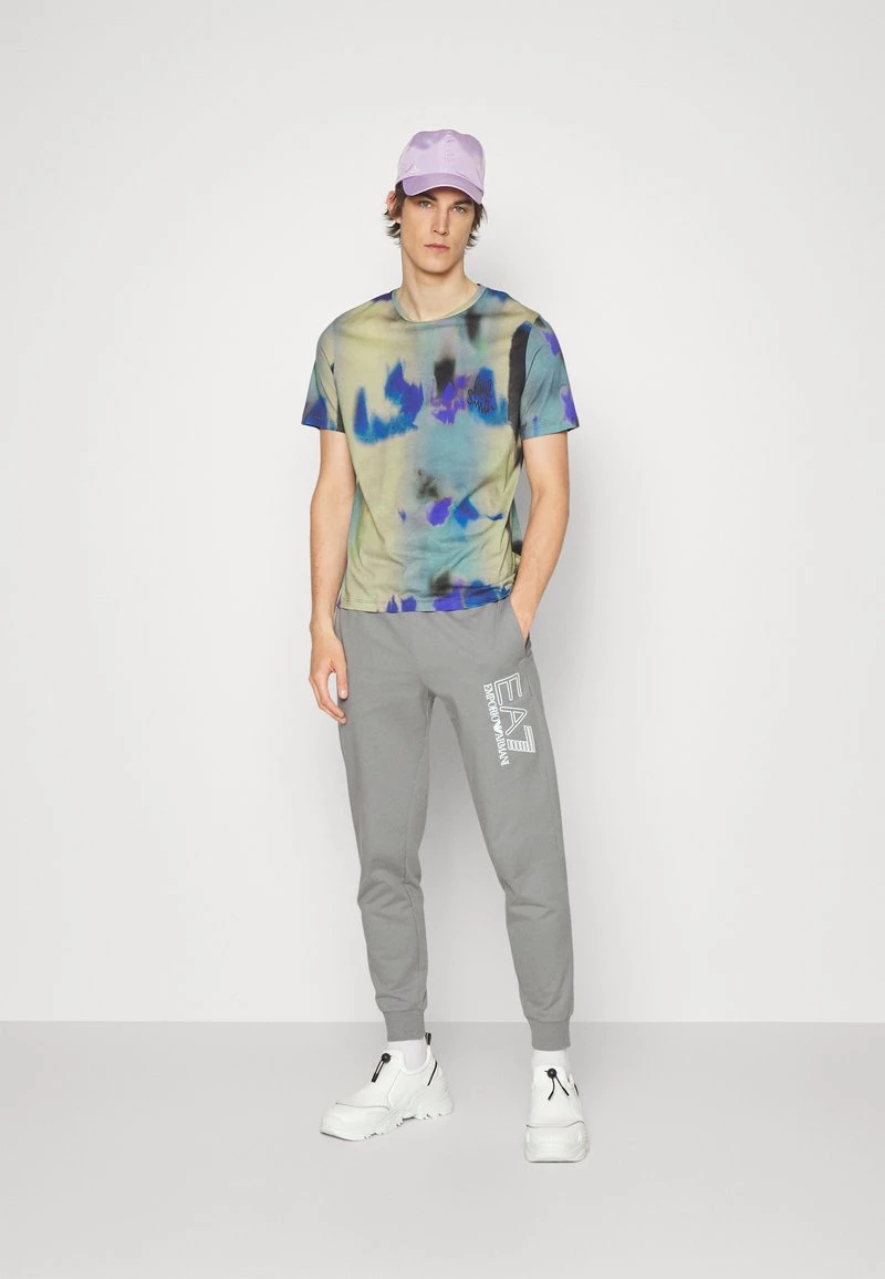 EA7 Emporio Armani Homme TROUSER Pantalon De Survêtement Grey 2 EA7 Emporio Armani Homme TROUSER Pantalon De Survêtement Grey – Image 2