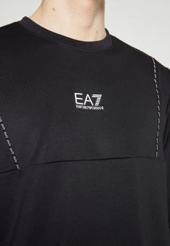EA7 Emporio Armani Sweatshirt Black Homme -EA7 Emporio Armani Soldes Magasin 4c776a30ecf94cd59446f2e93db10331