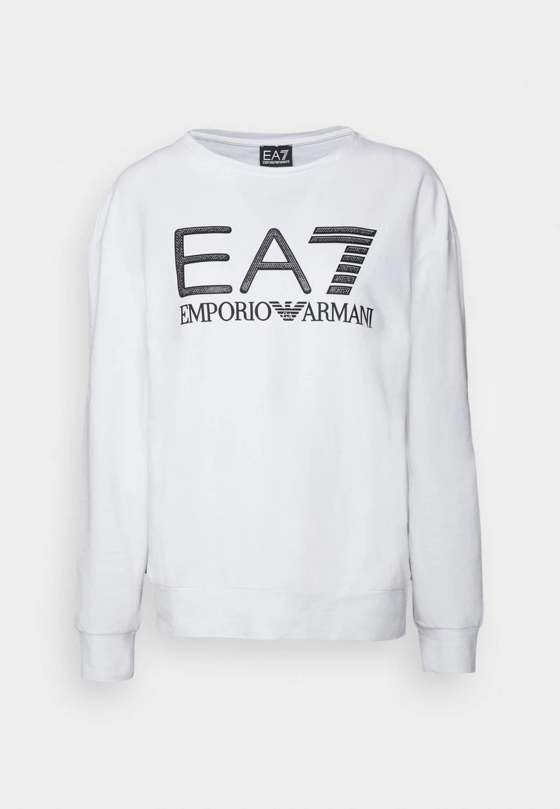 EA7 Emporio Armani Femme Sweatshirt White 6 EA7 Emporio Armani Femme Sweatshirt White – Image 6