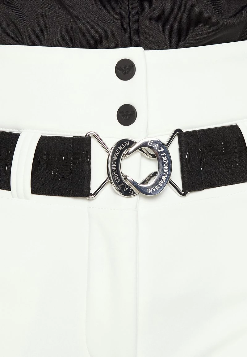 EA7 Emporio Armani Pantalon De Ski Snow White Femme 6 EA7 Emporio Armani Pantalon De Ski Snow White Femme – Image 6