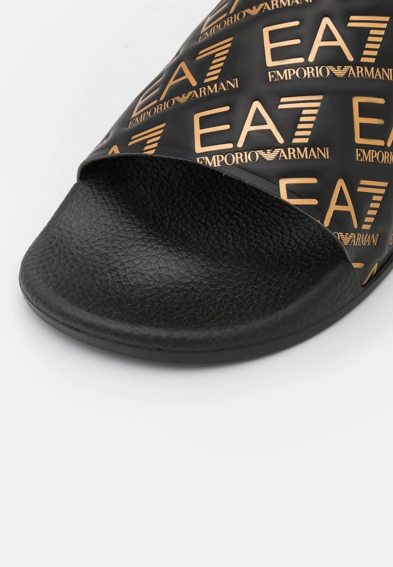EA7 Emporio Armani VISIBILITY Mules Black/gold Unisex 6 EA7 Emporio Armani VISIBILITY Mules Black/gold Unisex – Image 6