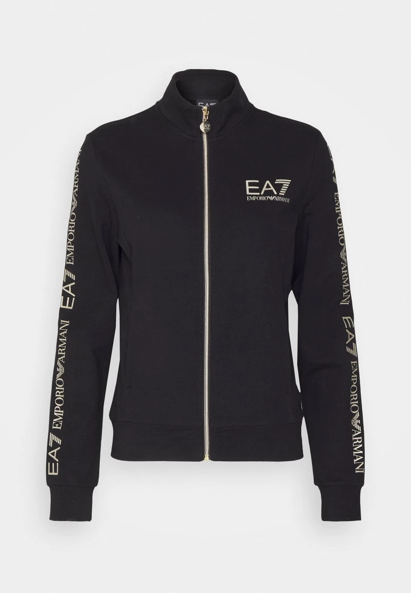 EA7 Emporio Armani Femme Sweatshirt Black/gold 5 EA7 Emporio Armani Femme Sweatshirt Black/gold – Image 5
