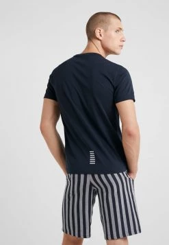 EA7 Emporio Armani Homme T Shirt Basique Navy -EA7 Emporio Armani Soldes Magasin 4f1d91ac09174551928909e4a4e802f2