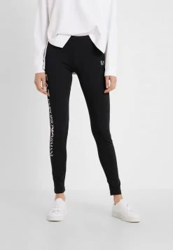 EA7 Emporio Armani Legging Black/white Femme