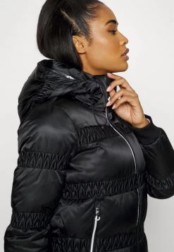 EA7 Emporio Armani Veste De Ski Black Femme -EA7 Emporio Armani Soldes Magasin 4fbd6f716545459ebc63f556174aac19