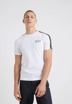 EA7 Emporio Armani Homme SIDE TAPE T Shirt Imprimé White