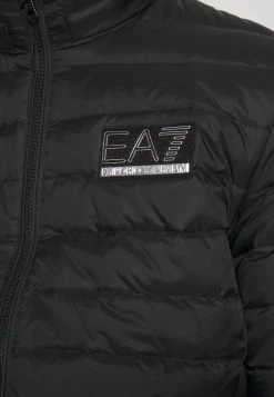EA7 Emporio Armani Doudoune Black/silver Homme -EA7 Emporio Armani Soldes Magasin 54faa14278ef4032a720732f40416009