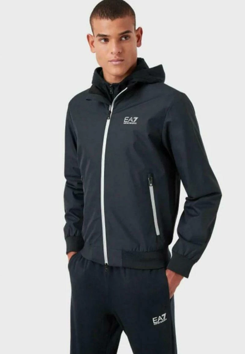 EA7 Emporio Armani Veste De Survêtement Blue Homme 1 EA7 Emporio Armani Veste De Survêtement Blue Homme