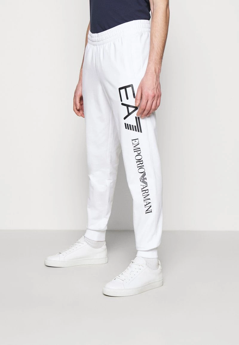 EA7 Emporio Armani TROUSER Pantalon De Survêtement White/black Homme 1 EA7 Emporio Armani TROUSER Pantalon De Survêtement White/black Homme