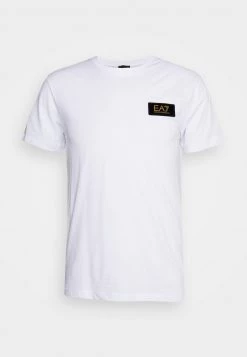 EA7 Emporio Armani T Shirt Basique White Homme -EA7 Emporio Armani Soldes Magasin 564ea14a7a05453fbf2e02b02f2f7aad