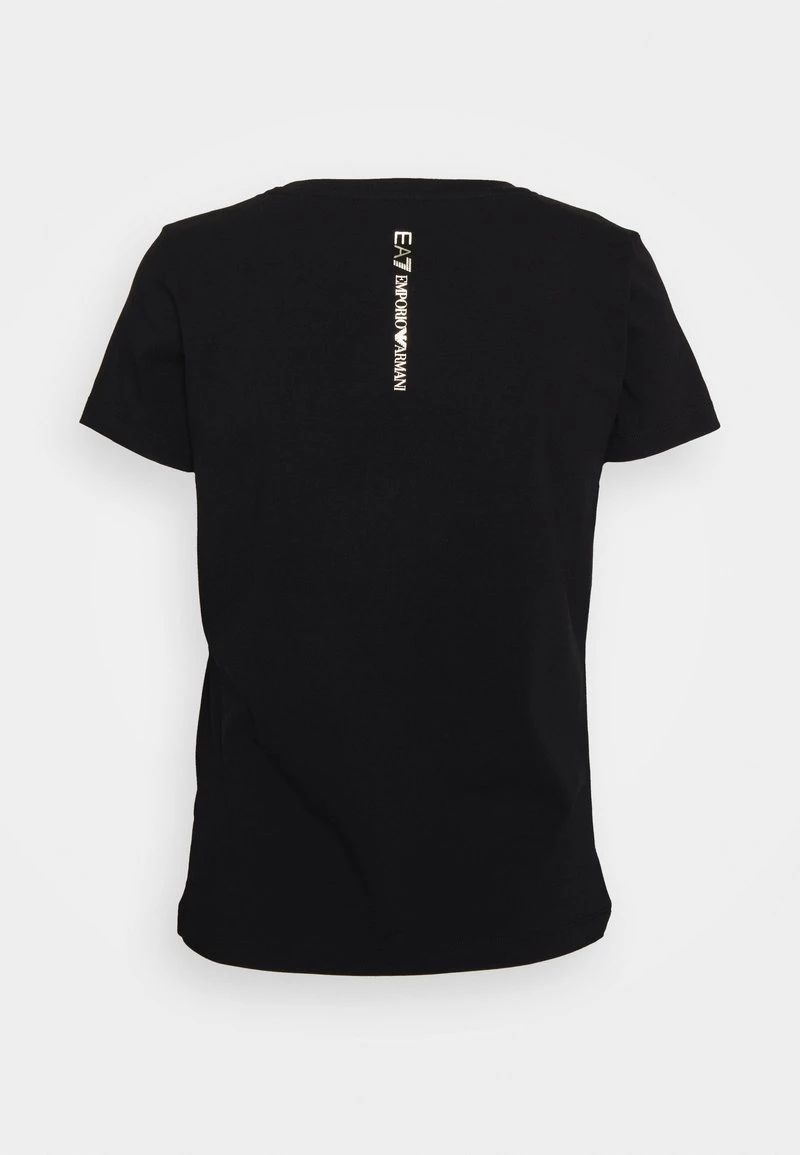 EA7 Emporio Armani Femme T Shirt Imprimé Black 2 EA7 Emporio Armani Femme T Shirt Imprimé Black â Image 2