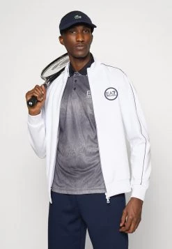 EA7 Emporio Armani TENNIS PRO GRAPHIC T Shirt Imprimé Blue Fantasia Homme -EA7 Emporio Armani Soldes Magasin 57688ec02aba436dbb6d2f128f307e65