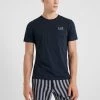 EA7 Emporio Armani Homme T Shirt Basique Navy