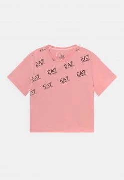 EA7 Emporio Armani T Shirt Imprimé Bridal Rose Enfant