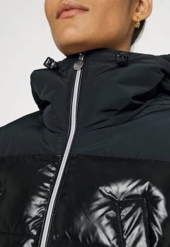 EA7 Emporio Armani Femme Veste D'hiver Black -EA7 Emporio Armani Soldes Magasin 5a23125399784a53a3277983427bdedc