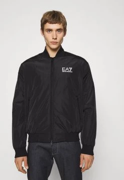 EA7 Emporio Armani Blouson Bomber Black/white Homme