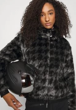 EA7 Emporio Armani TJATZ Veste De Ski Fancy Grey Femme -EA7 Emporio Armani Soldes Magasin 5c5684619d8d43bb935b0775d1790292