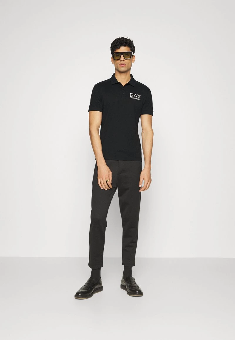EA7 Emporio Armani Homme Polo Black 2 EA7 Emporio Armani Homme Polo Black – Image 2