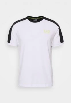 EA7 Emporio Armani T Shirt Imprimé White Homme -EA7 Emporio Armani Soldes Magasin 5f44a16262b3498f8c801bf4a8573052
