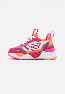 EA7 Emporio Armani Enfant Baskets Basses Light Pink/orange