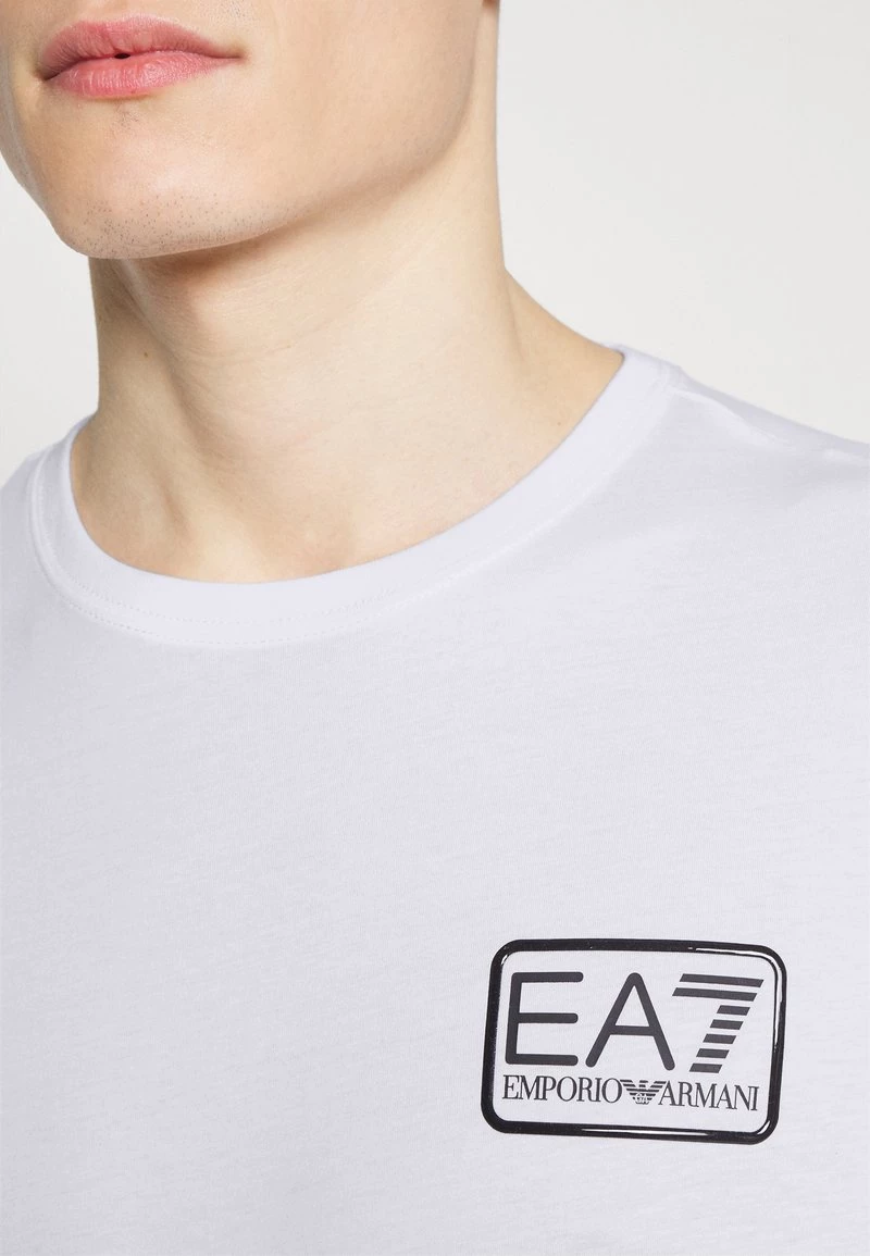 EA7 Emporio Armani Homme T Shirt Imprimé White 6 EA7 Emporio Armani Homme T Shirt Imprimé White – Image 6