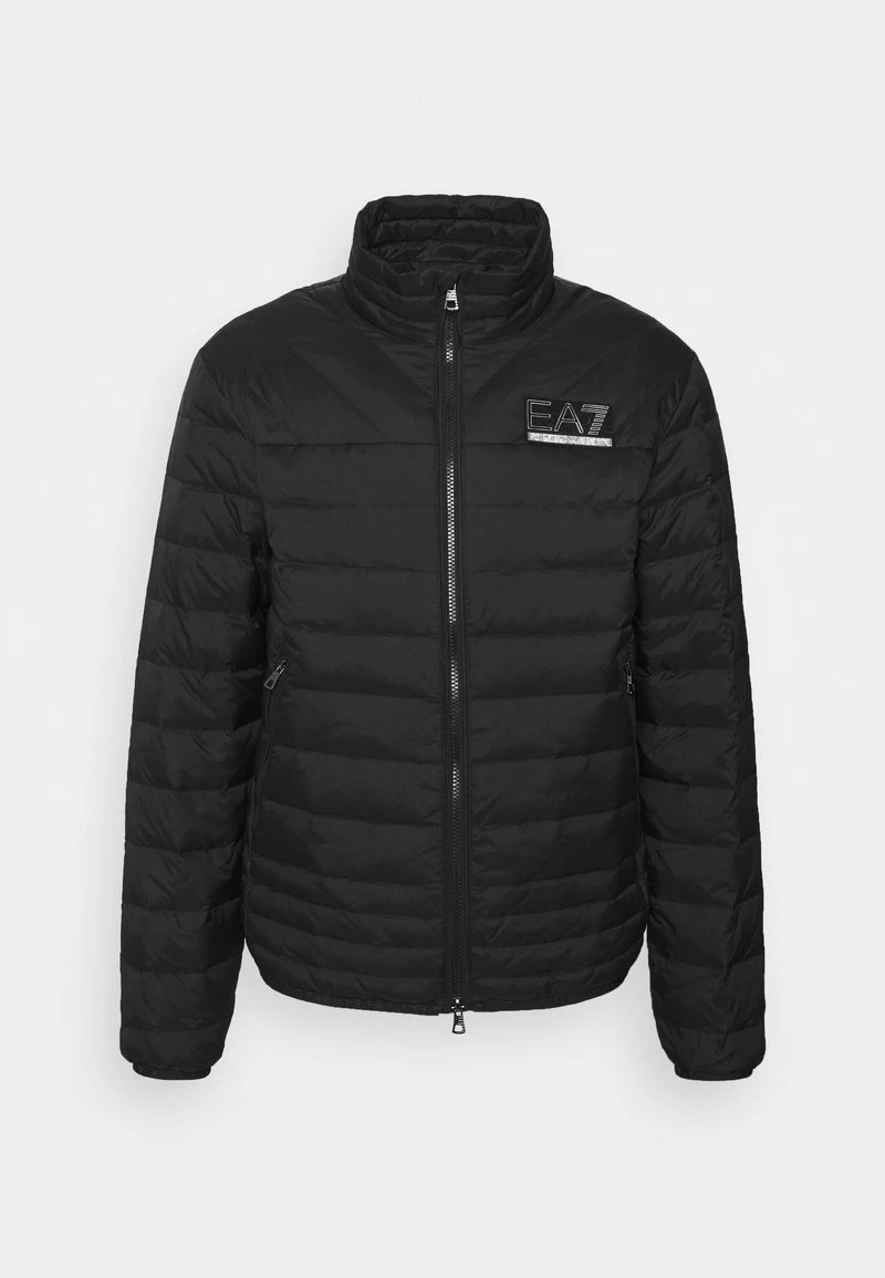 EA7 Emporio Armani Veste D'hiver Black/silver Homme 5 EA7 Emporio Armani Veste D'hiver Black/silver Homme – Image 5