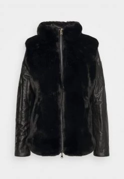 EA7 Emporio Armani Femme Veste D'hiver Black -EA7 Emporio Armani Soldes Magasin 69af7b5a581b42c2b22997c90d8ac28b