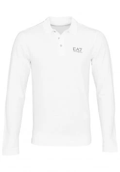 EA7 Emporio Armani Homme LONGSLEEVE Polo Weiss