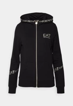 EA7 Emporio Armani Femme Sweat à Capuche Zippé Black/gold 10 EA7 Emporio Armani Femme Sweat à Capuche Zippé Black/gold -EA7 Emporio Armani Soldes Magasin 6aec3871b5124fd9ad0cd5d9425ea4b4