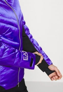 EA7 Emporio Armani Veste De Ski Deep Blue Femme -EA7 Emporio Armani Soldes Magasin 6b12e832dcfe4e799db6c4cf3d9fbdfb