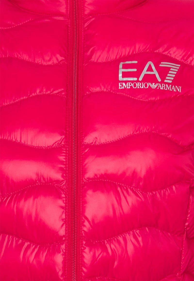 EA7 Emporio Armani Femme JACKET Veste Mi Saison Rose Red 3 EA7 Emporio Armani Femme JACKET Veste Mi Saison Rose Red â Image 3