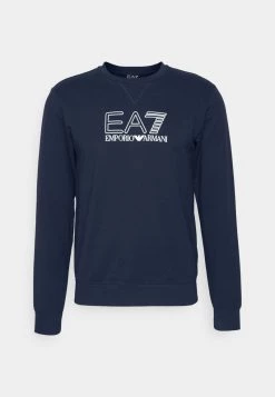 EA7 Emporio Armani Sweatshirt Dark Blue Homme -EA7 Emporio Armani Soldes Magasin 6e3a44bd0b794cc1a0ba5d3823fedeb4