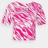 EA7 Emporio Armani Femme T Shirt Imprimé Multicoloured